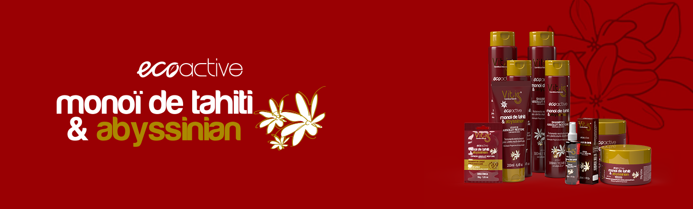 Linha Monoi de Tahiti Vitiss